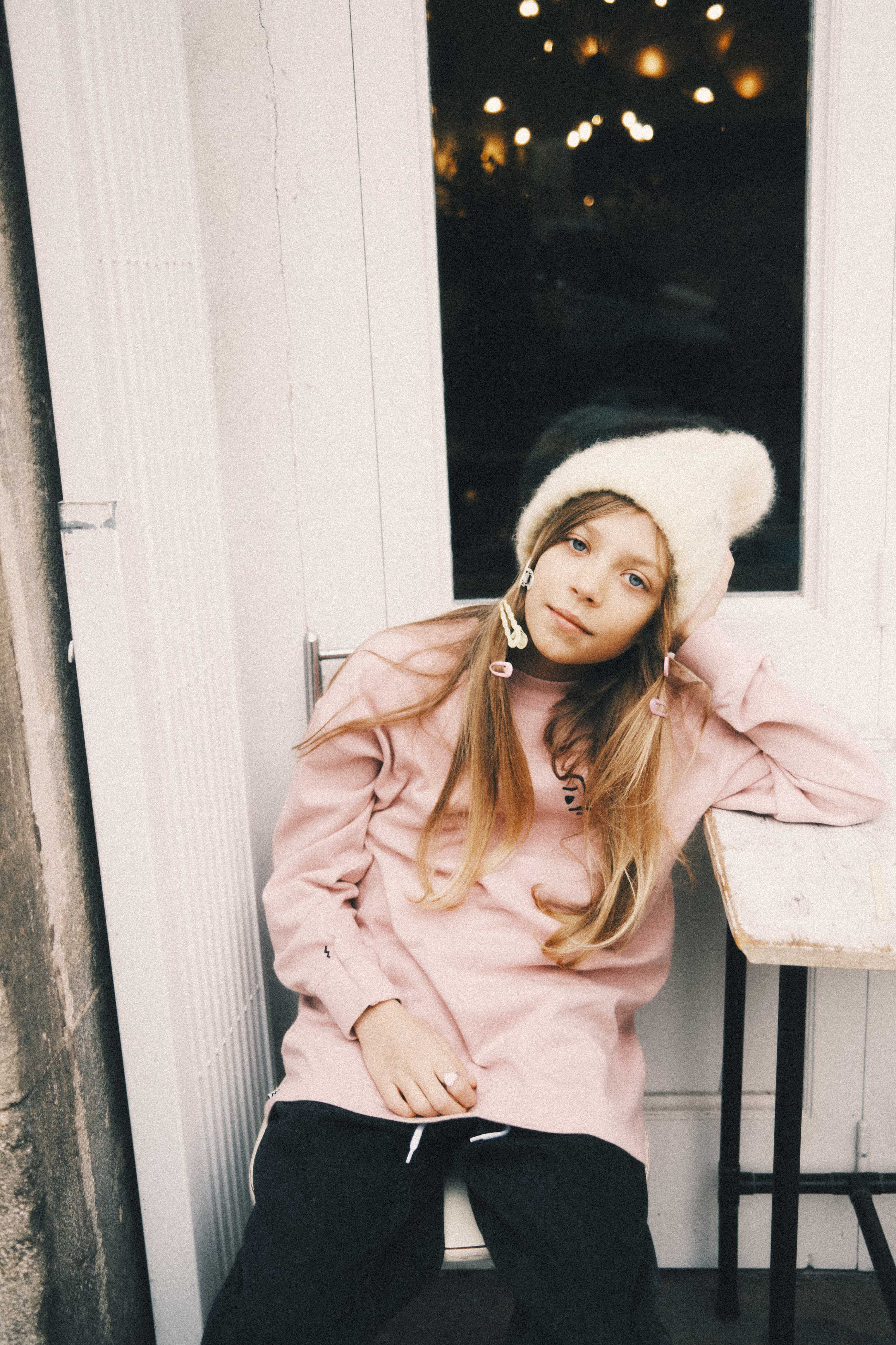 Olivia Kids Beanie - Mellow Yellow