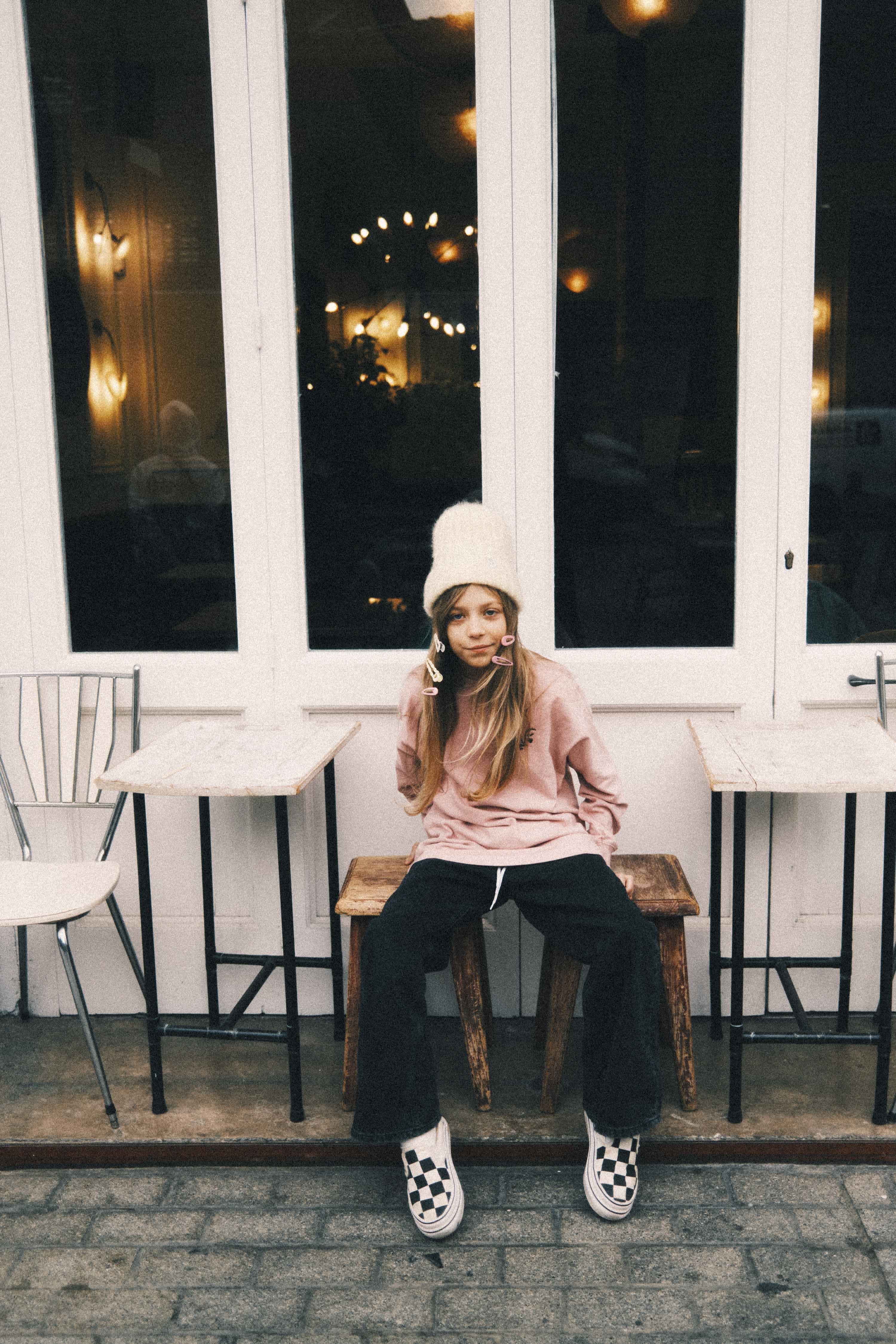 Olivia Kids Beanie - Mellow Yellow