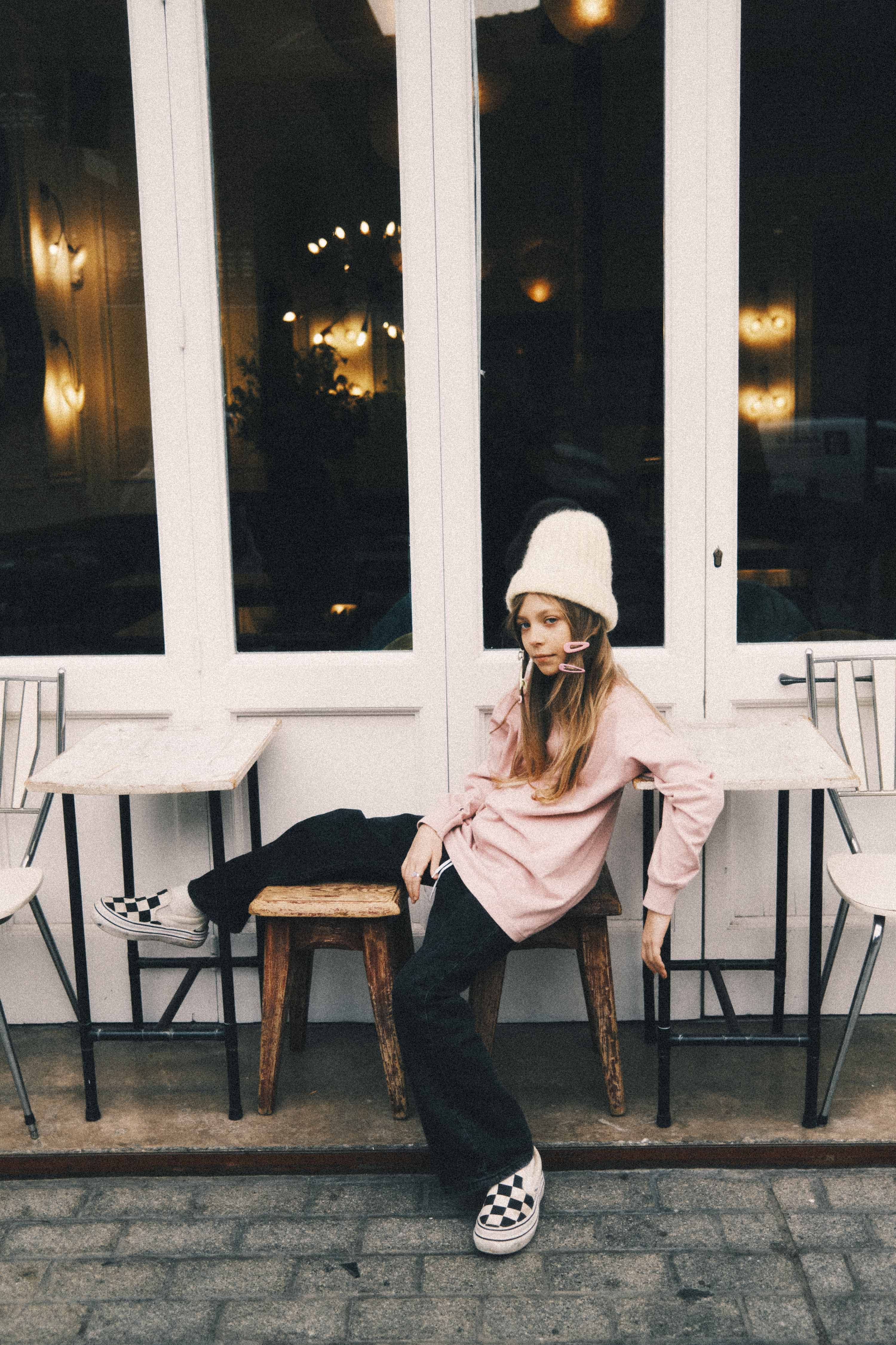 Olivia Kids Beanie - Mellow Yellow