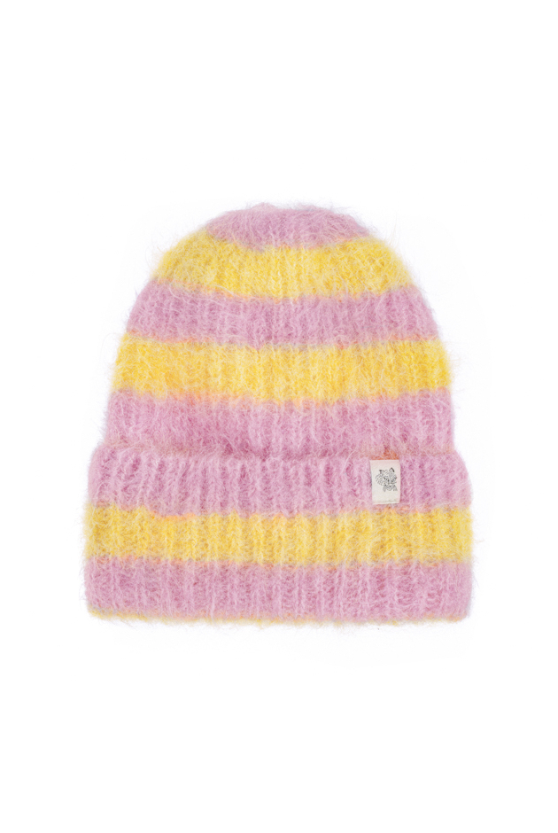 Flip Drip Kids Beanie - Mellow Yellow & Pink Kush Flip Drip Kids Beanie - Mellow Yellow & Pink Kush