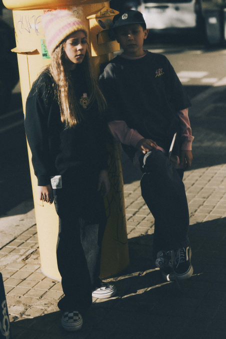 Flip Drip Kids Beanie - Yellow & Pink Kush Flip Drip Kids Beanie - Yellow & Pink Kush