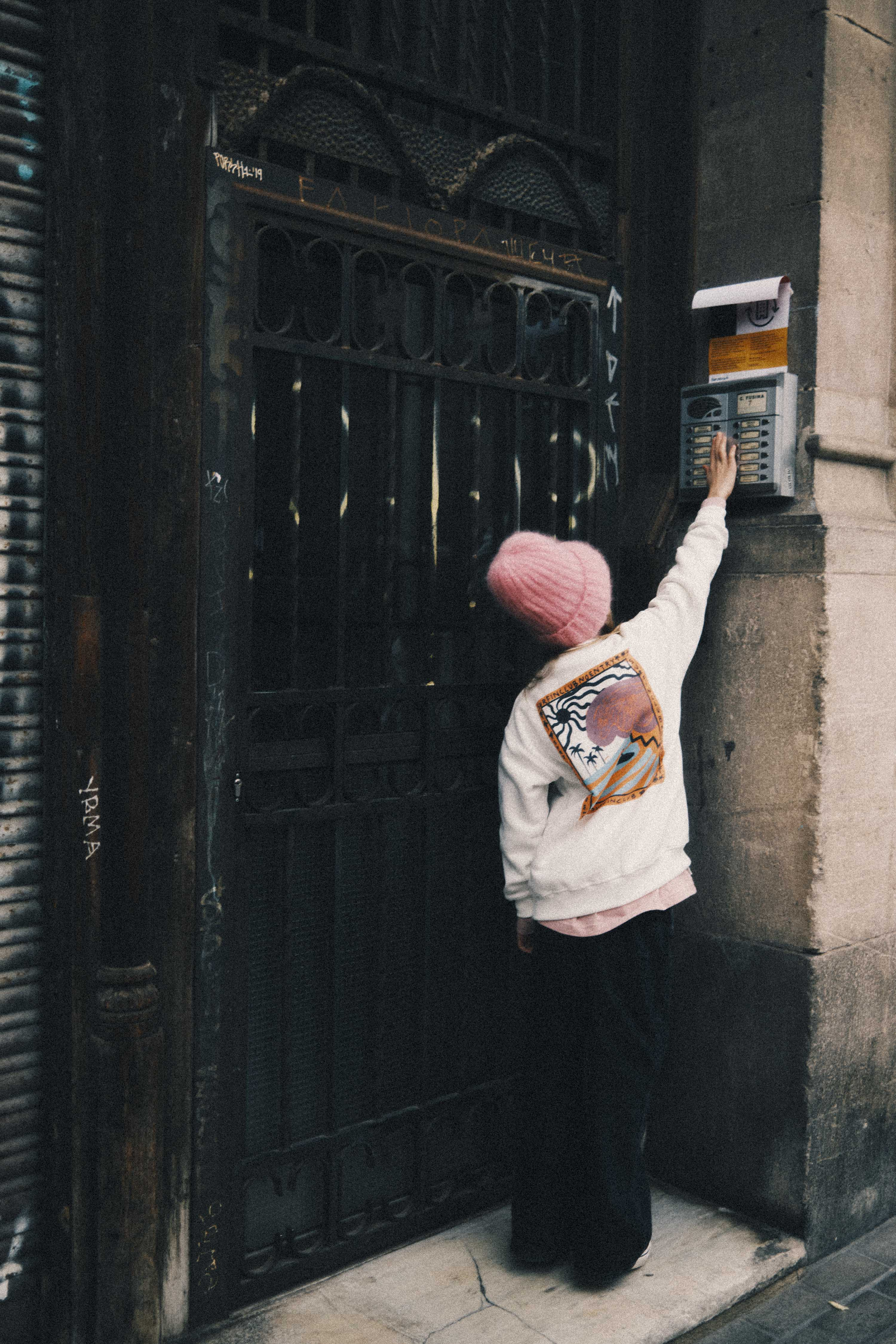 Kids Organic Wave Sweat - Vintage White