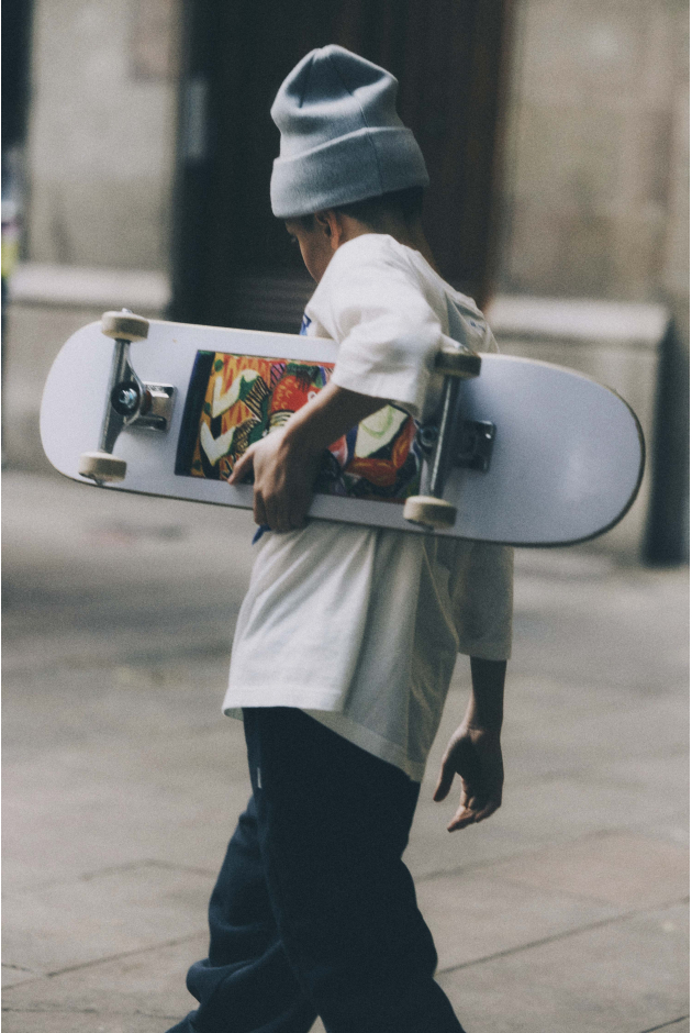 Merino Kids Beanie - Light Grey Merino Kids Beanie - Light Grey