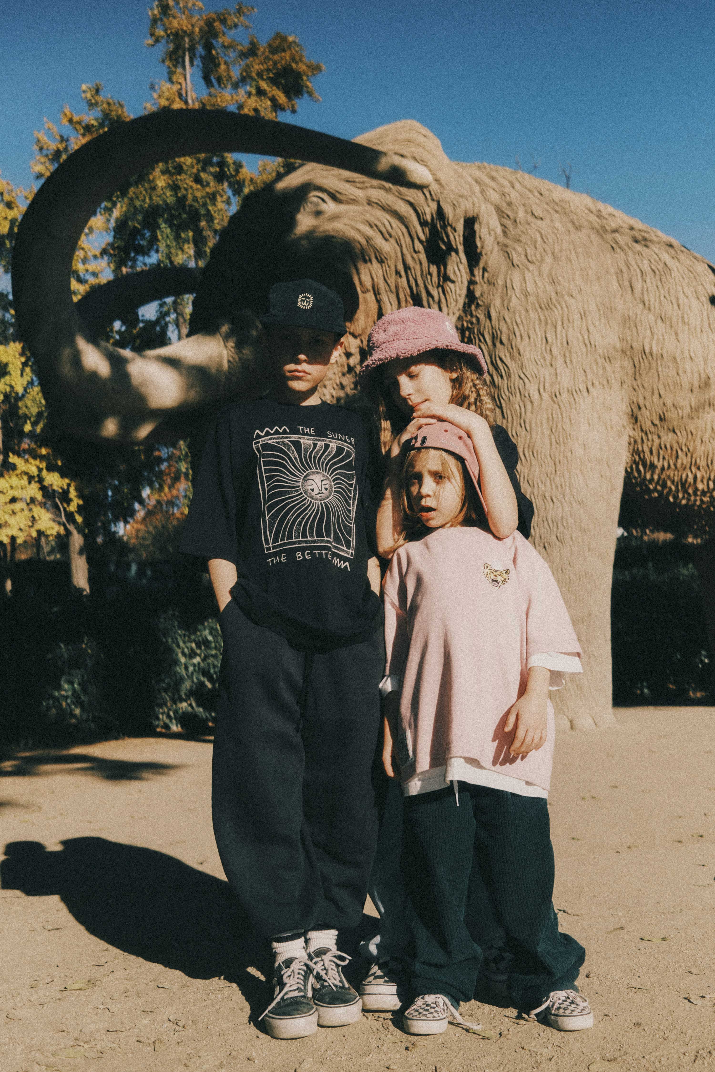 Track Joggers Kids - Acid Black