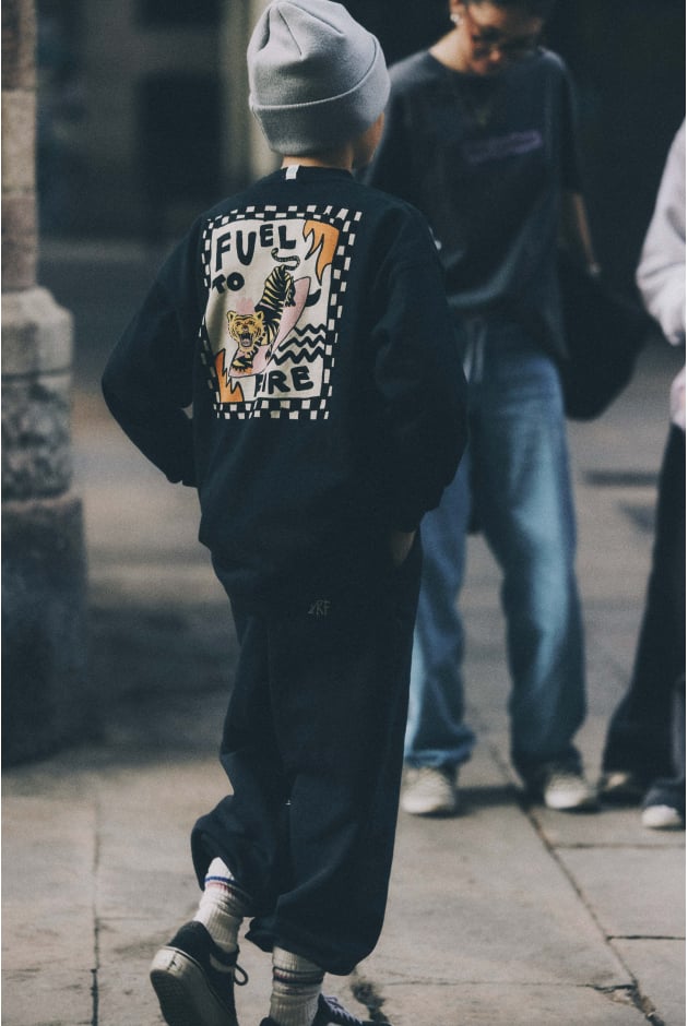 Track Joggers Kids - Acid Black Track Joggers Kids - Acid Black