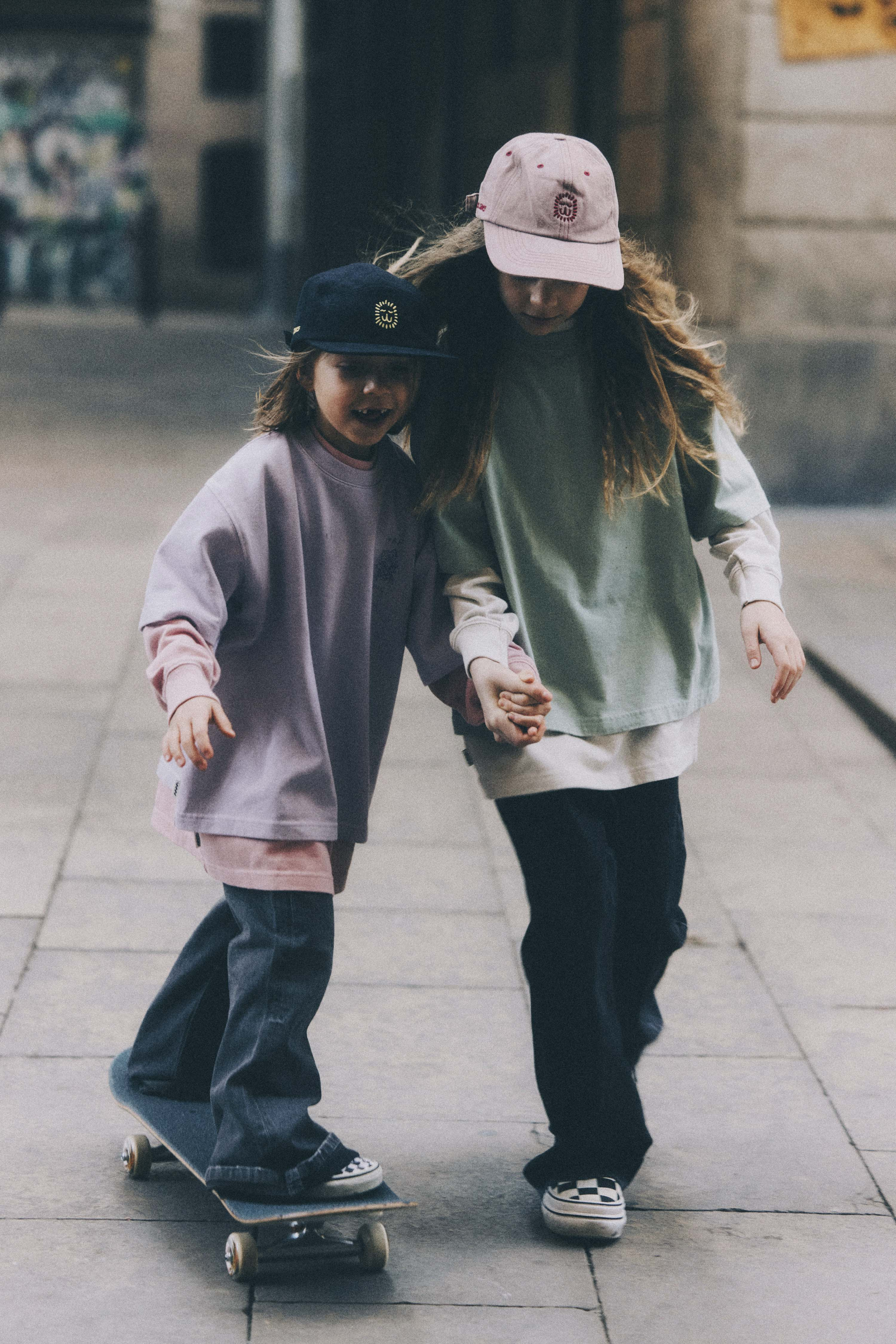 Wave Tiger Kids Tee - Purple Haze