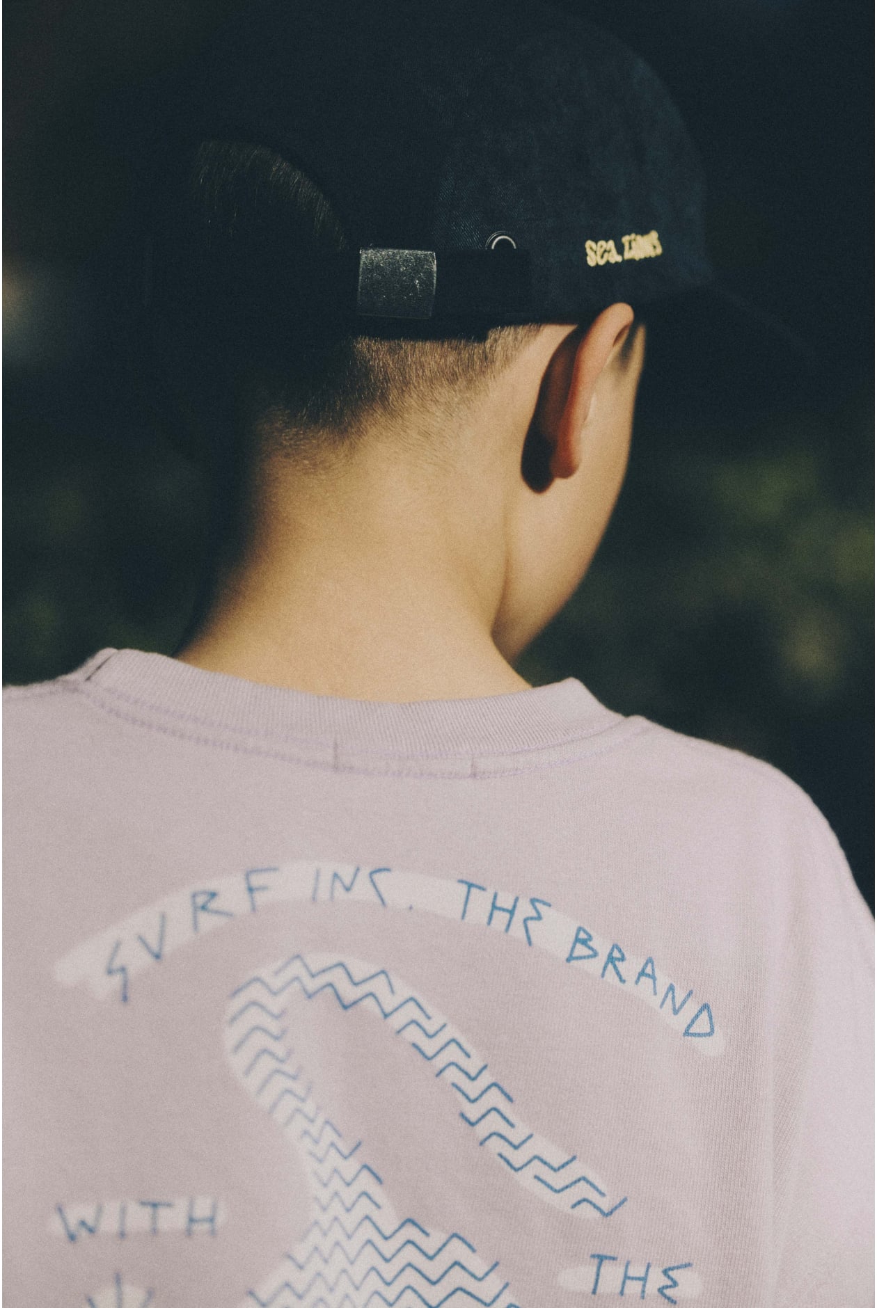 Wave Tiger Kids Tee - Purple Haze Wave Tiger Kids Tee - Purple Haze