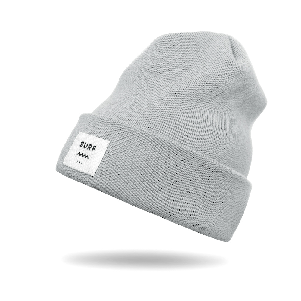 Merino Kids Beanie - Light Grey