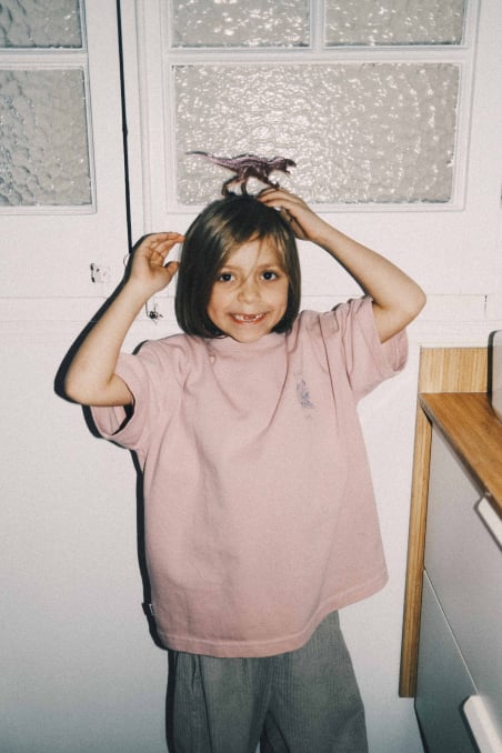 Wave Tiger Kids Tee - Pink Kush Wave Tiger Kids Tee - Pink Kush