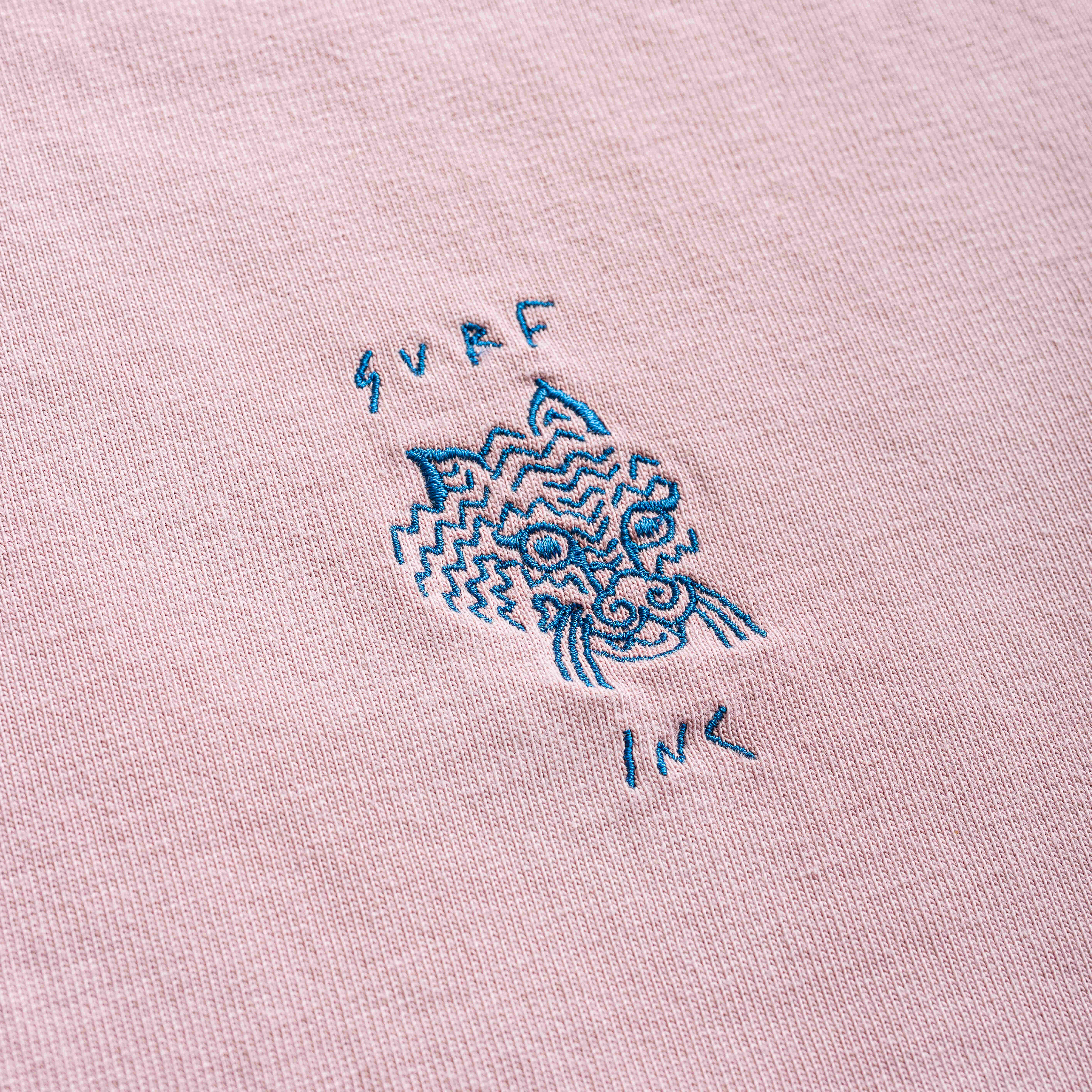 Wave Tiger Kids Tee - Pink Kush