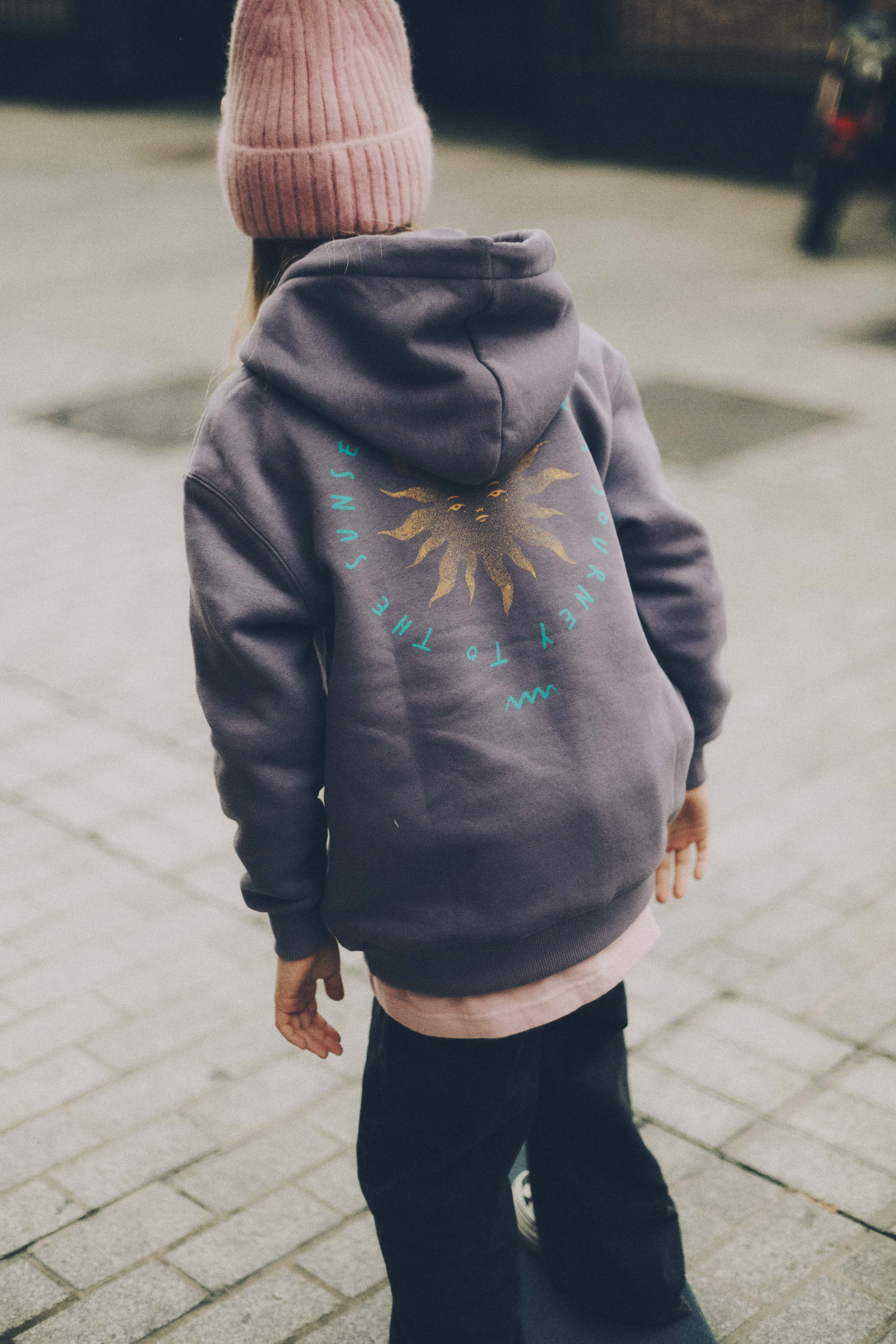 Soul Kids Hoodie - Deep Purple