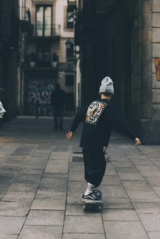 Wave Tiger Kids Socks