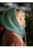Wool Fluffy Balaclava - White Sage Wool Fluffy Balaclava - White Sage