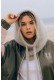Wool Fluffy Balaclava - Light Grey