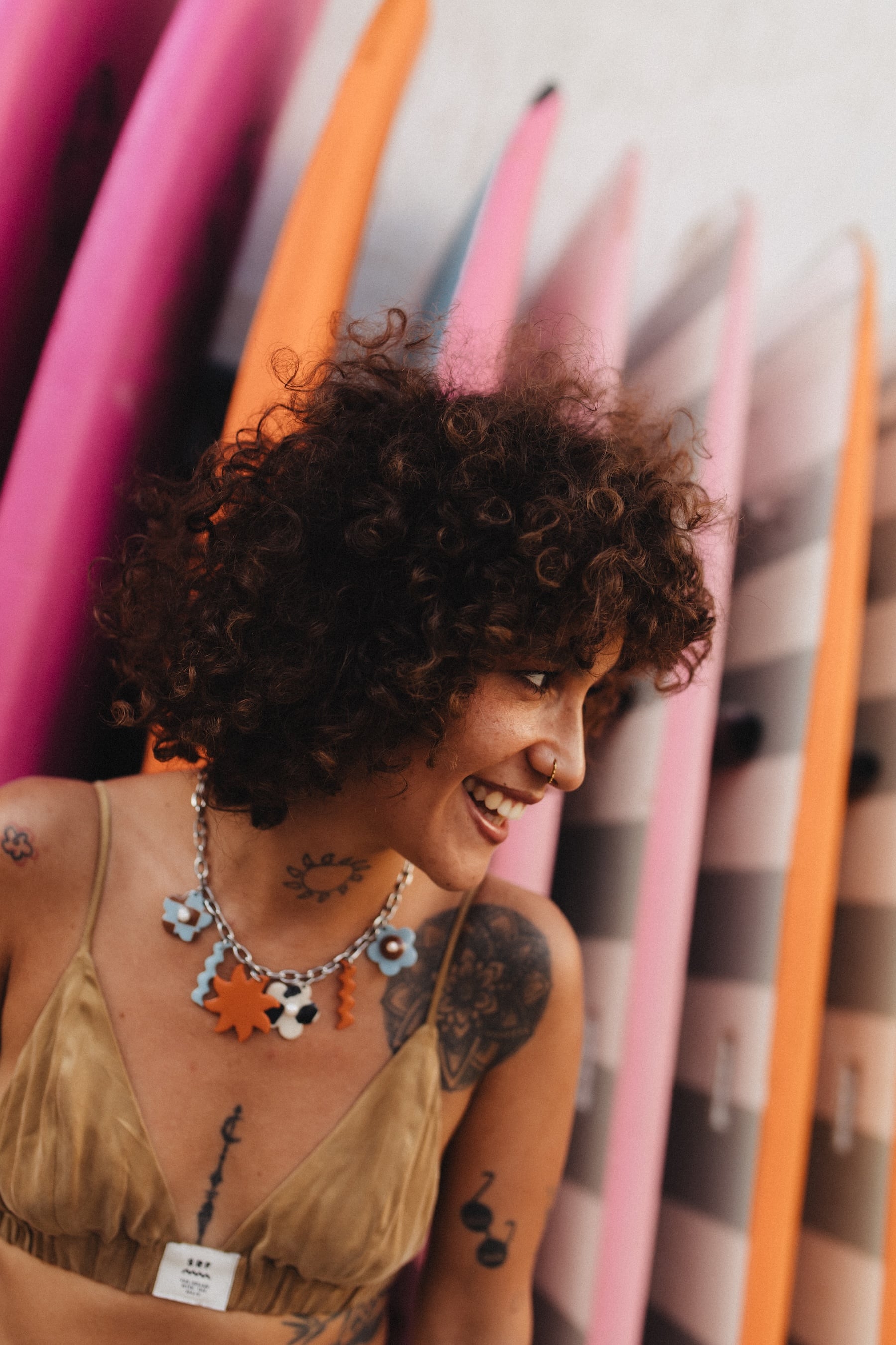 Cupro Bra - Golden Haze