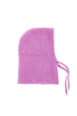 Wool Fluffy Balaclava - Flamingo