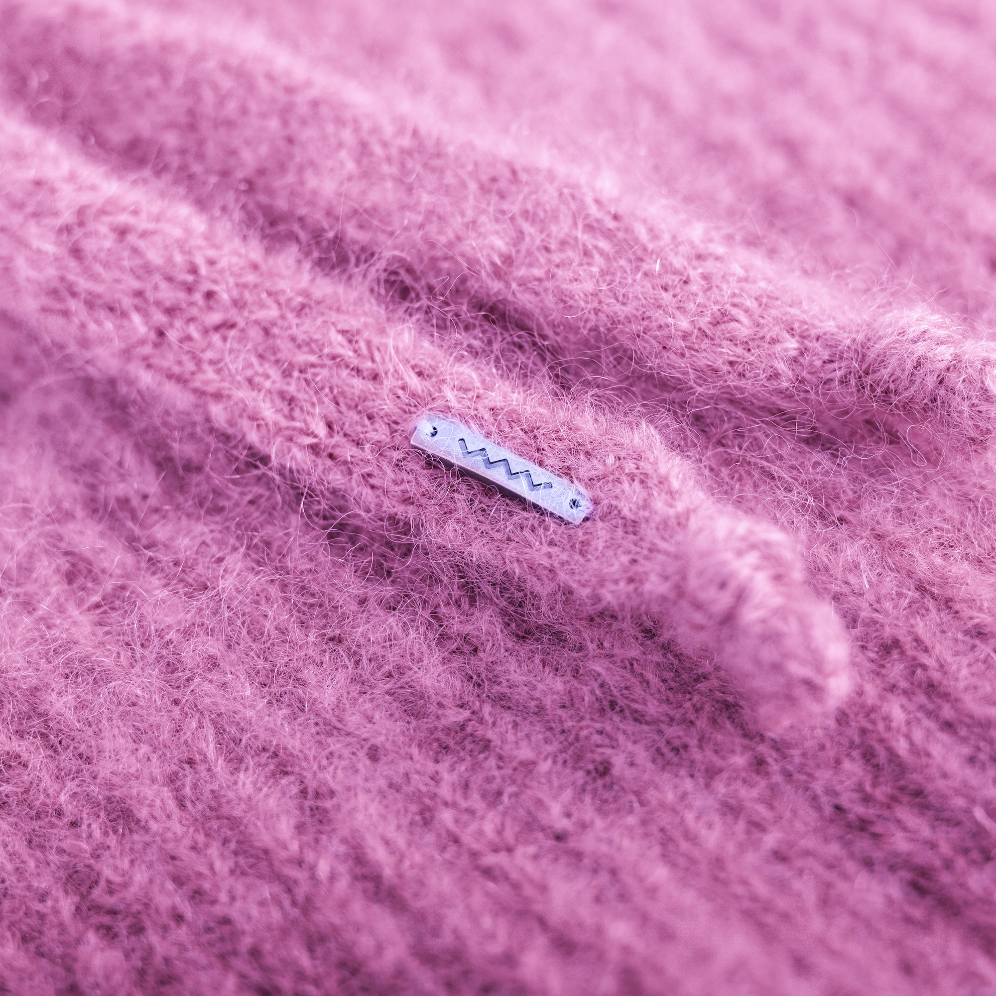 Wool Fluffy Balaclava - Flamingo