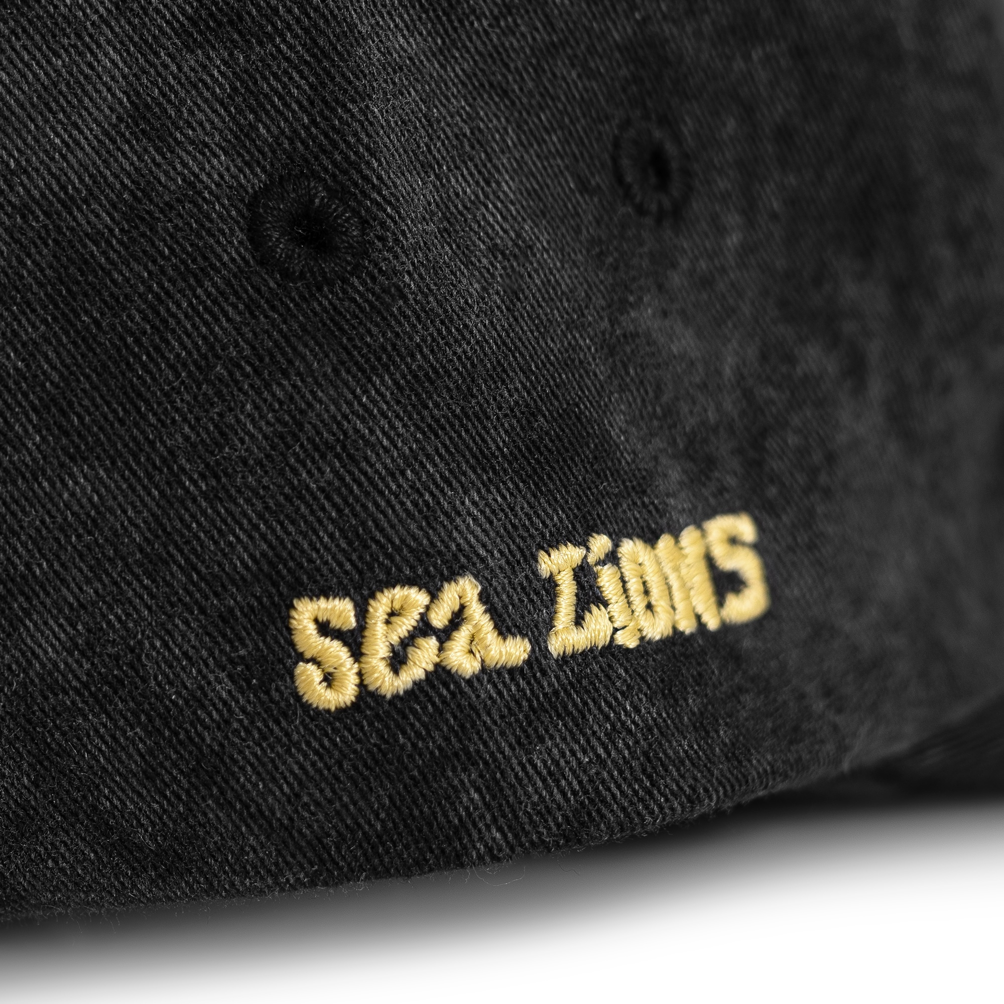 Sea Lion Kids Cap - Acid Black