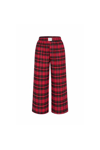 Foggy Mood Flannel Pants - Formula Red