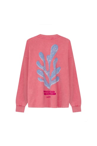 Underwater Life LS - Deep Pink