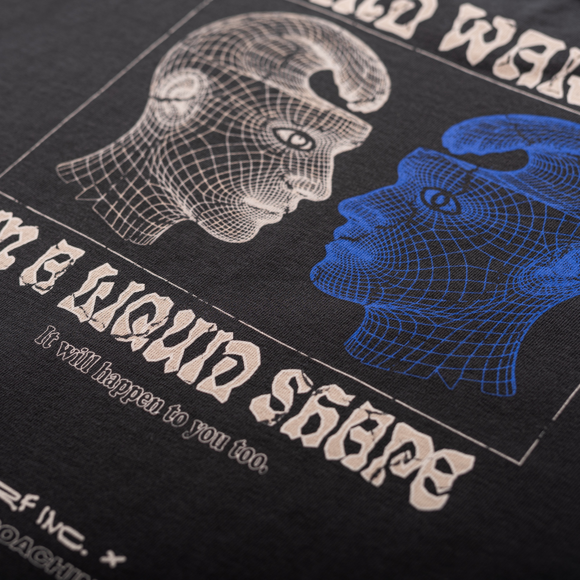 Mind Warped Tee - Acid Black