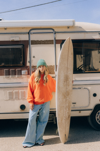 SRF Core Hoodie - Orange Haze