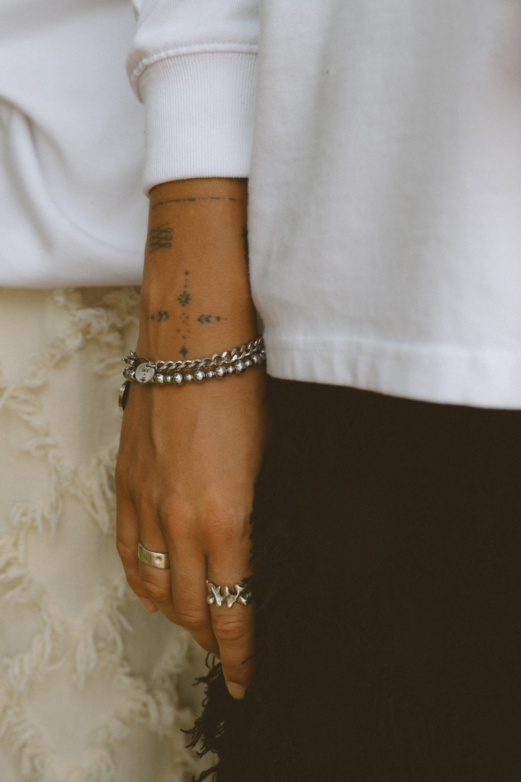 Surf Chain Bracelet - Silver Haze Surf Chain Bracelet - Silver Haze