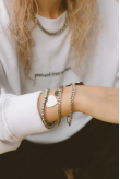 Surf Chain Bracelet - Silver Haze Surf Chain Bracelet - Silver Haze