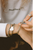 Surf Chain Bracelet - Silver Haze Surf Chain Bracelet - Silver Haze