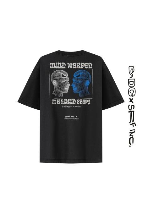 Mind Warped Tee - Acid Black Mind Warped Tee - Acid Black