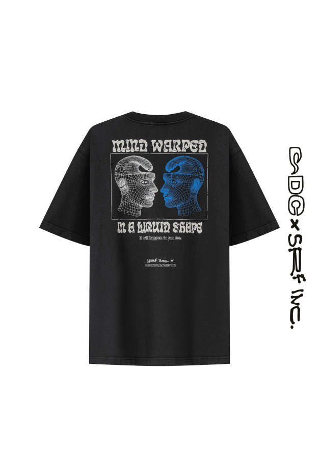Mind Warped Tee - Acid Black