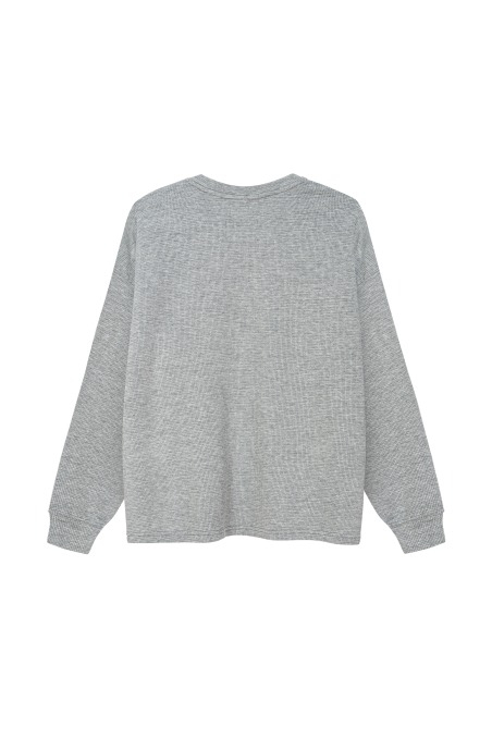 Waffle Longsleeve - Poppy seeds Waffle Longsleeve - Poppy seeds
