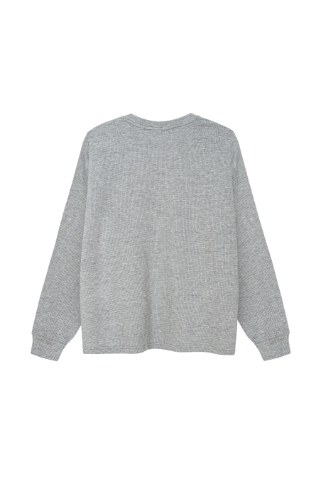 Waffle Longsleeve - Poppy seeds Waffle Longsleeve - Poppy seeds