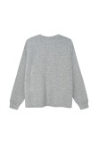Waffle Longsleeve - Poppy seeds