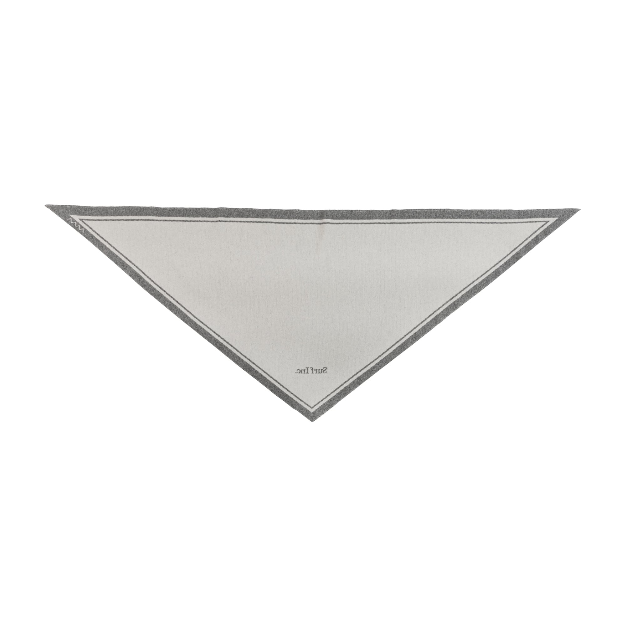 Surf Triangle Scarf - Light Grey Surf Triangle Scarf - Light Grey