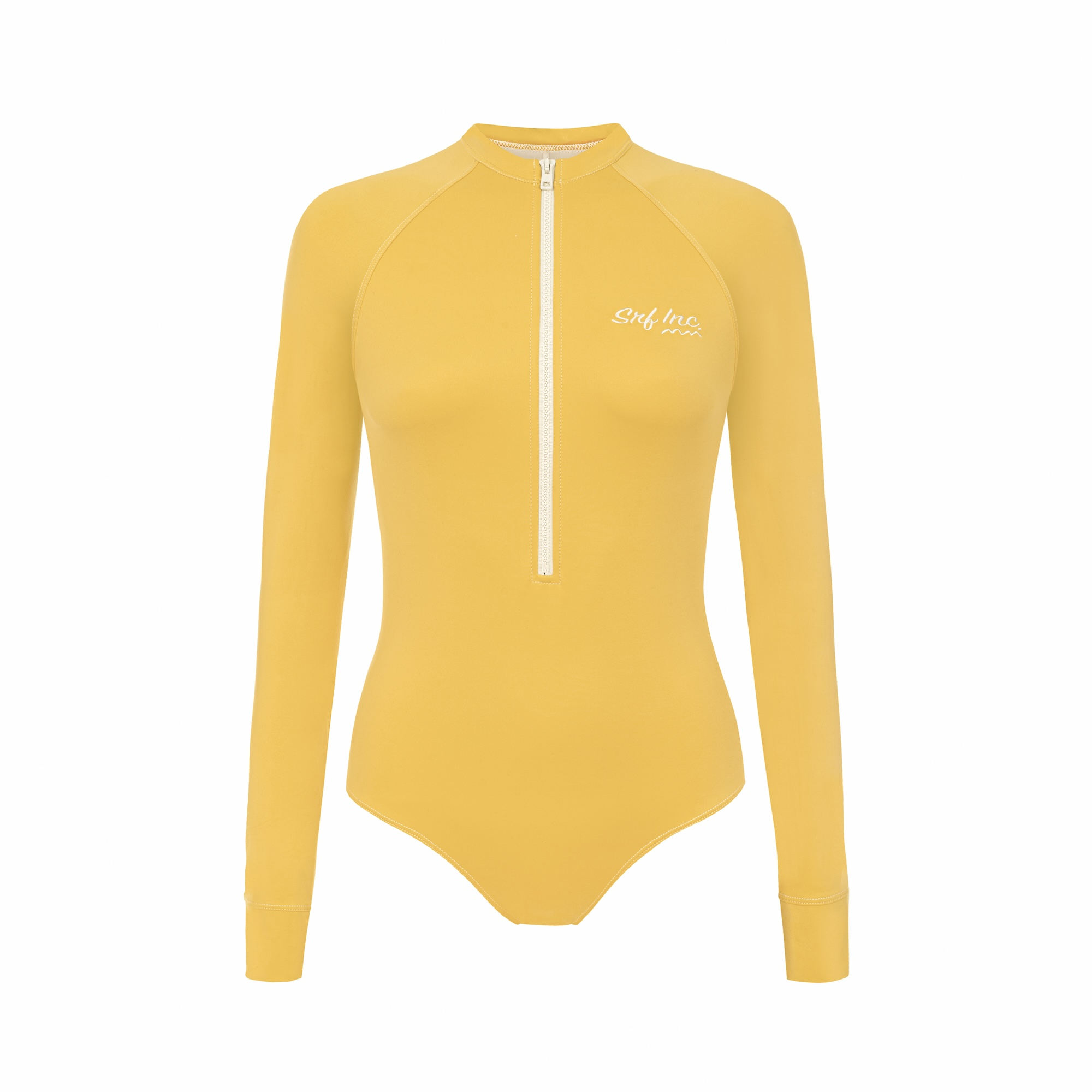 Retro Swimsuit - Yellow Snow