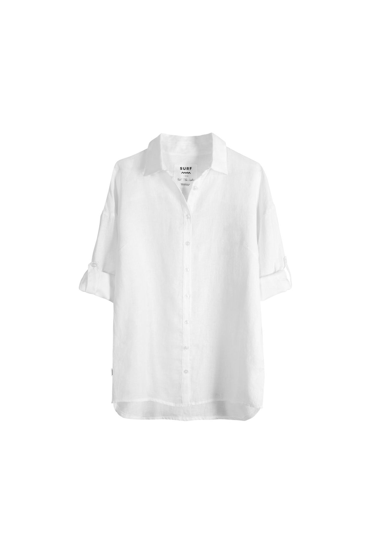 Linen Shirt - Paper White