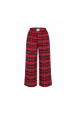 Foggy Mood Flannel Pants - Formula Red