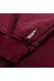University Zip Sweat - Burgundy