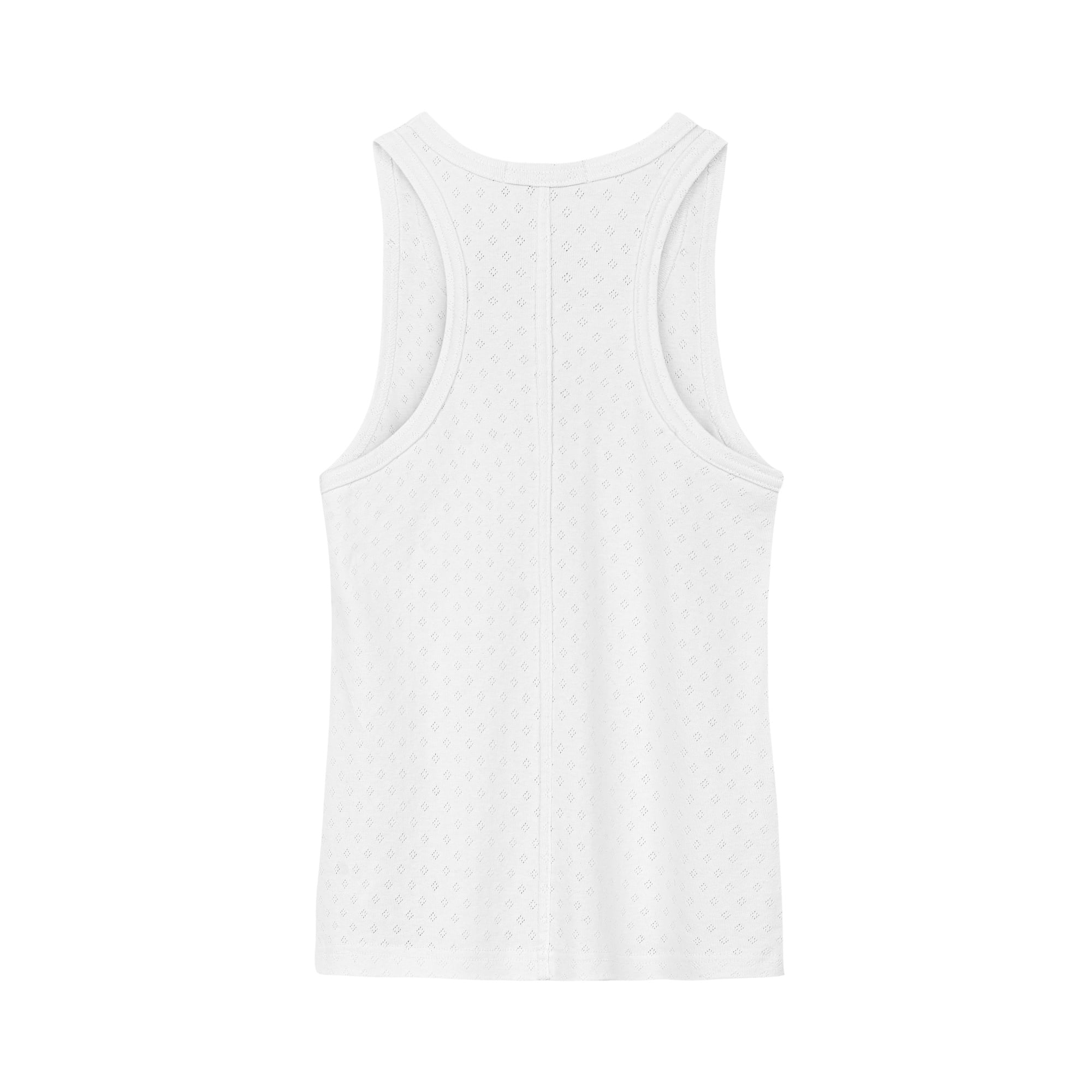 Zoe Boxer Top - Paper White