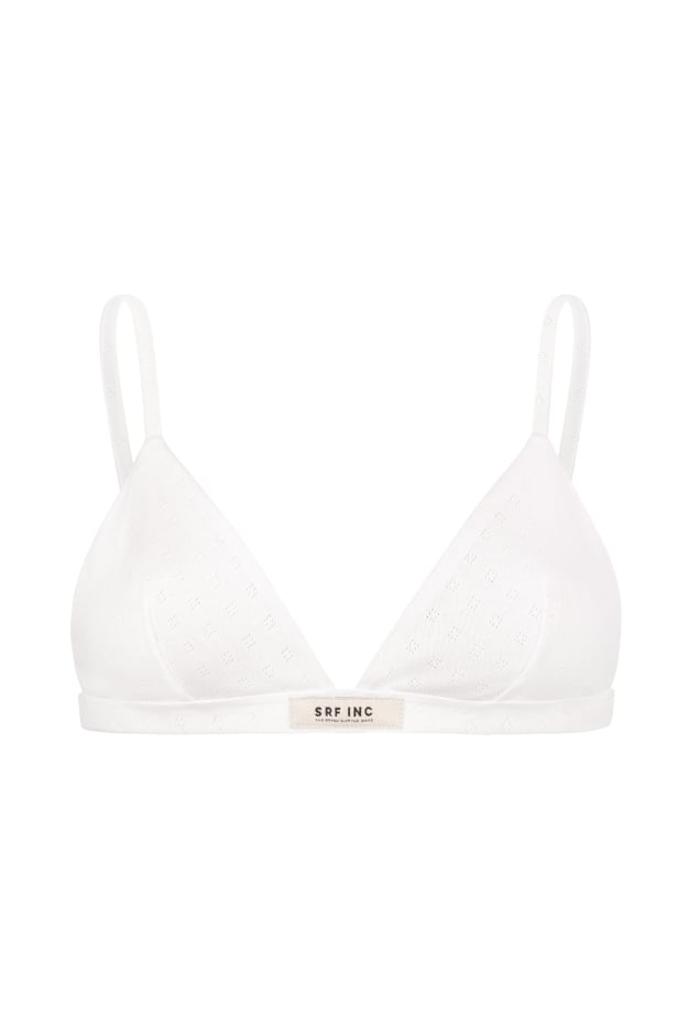 Zoe Triangle Bra - Paper White Zoe Triangle Bra - Paper White