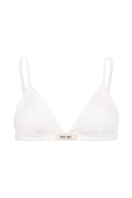 Zoe Triangle Bra - Paper White Zoe Triangle Bra - Paper White