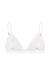 Zoe Triangle Bra - Paper White