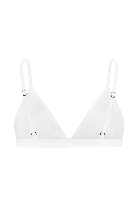 Zoe Triangle Bra - Paper White Zoe Triangle Bra - Paper White
