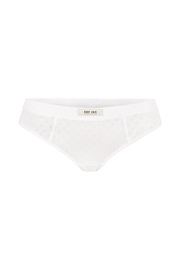 Zoe Boxer Undies - Paper White
