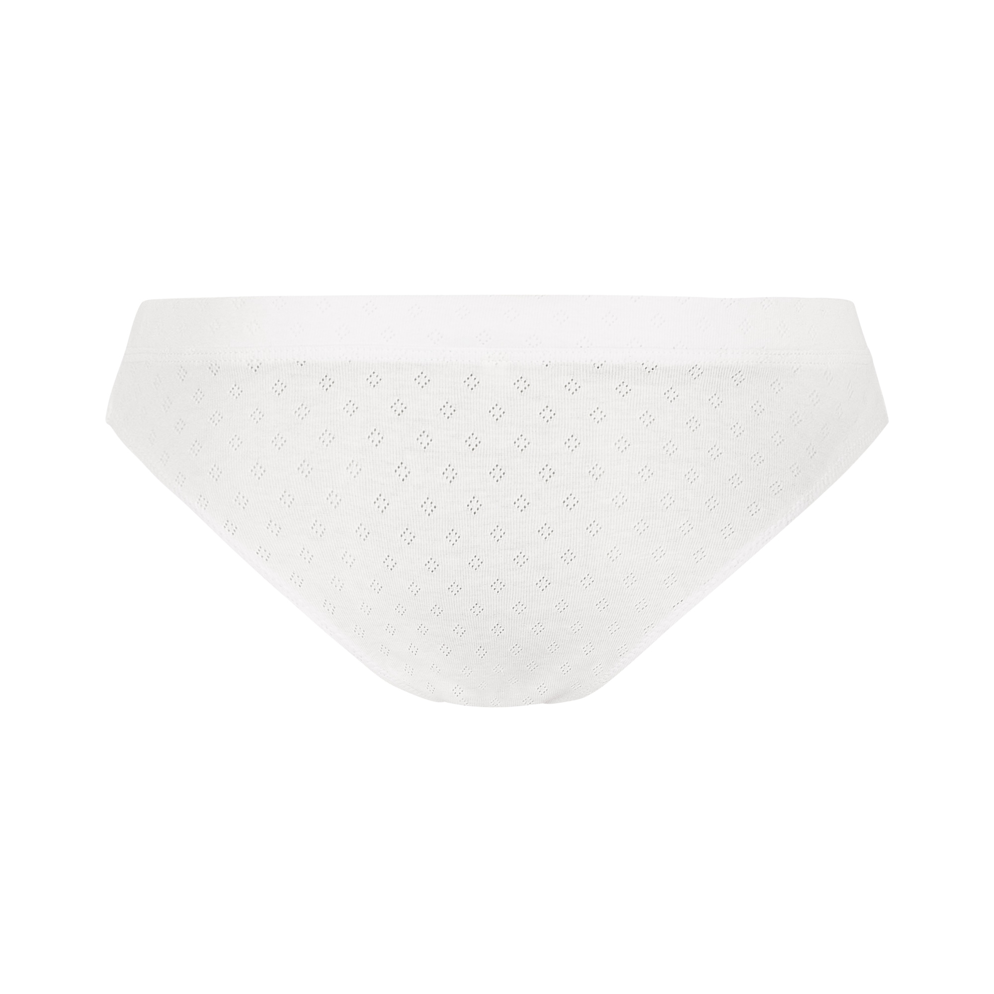 Zoe Boxer Undies - Paper White