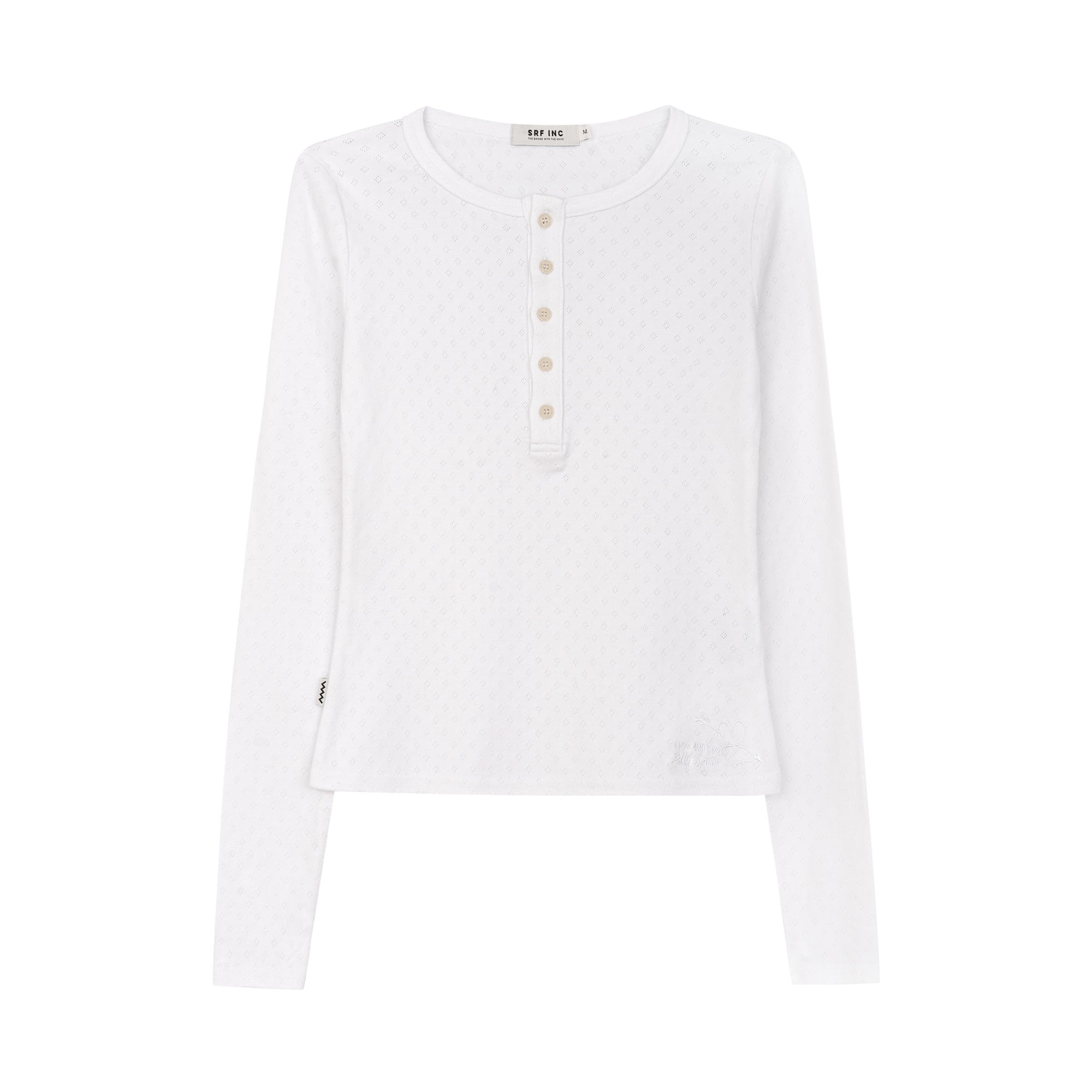 Zoe Longsleeve - Paper White