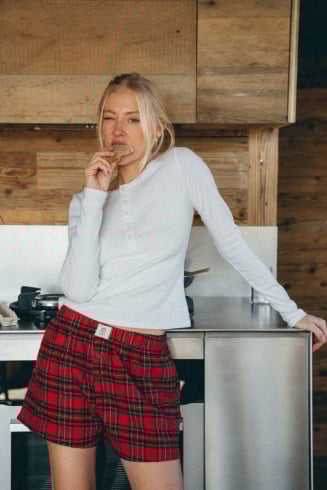 Zoe Longsleeve - Paper White