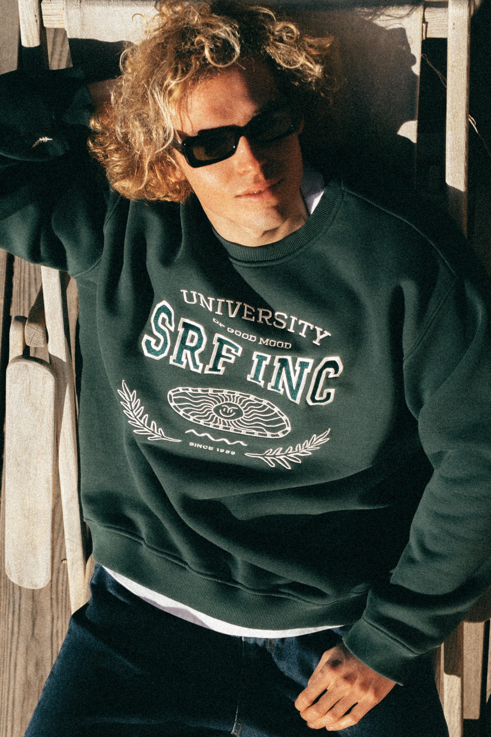 University Sweat - Green Queen