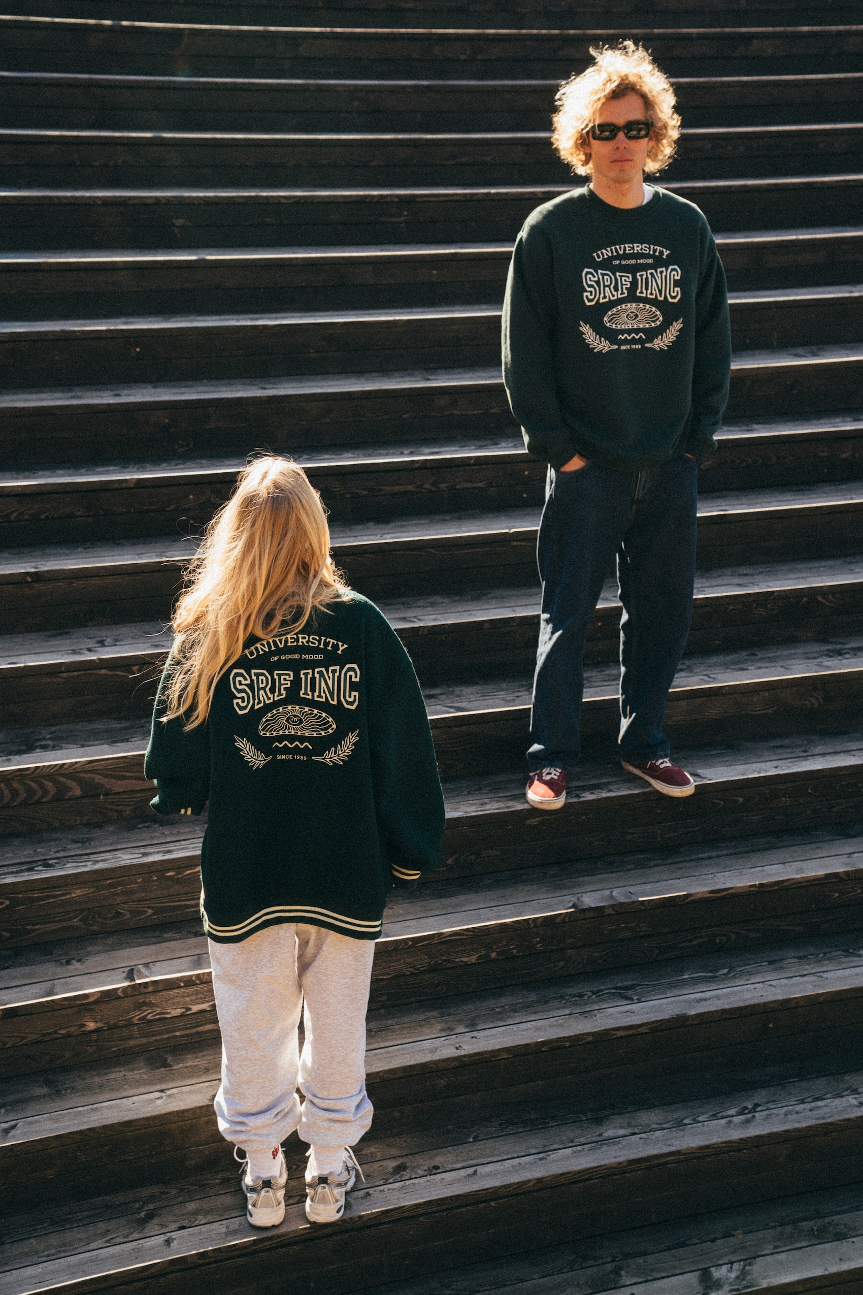 University Sweat - Green Queen